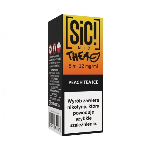 Liquid SiC! NIC 8ml Peach Tea Ice 12mg -zdjęcie numer 1