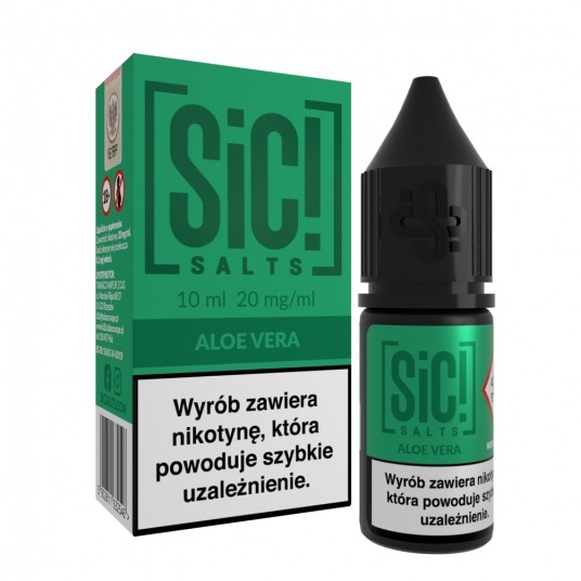 Liquid SiC! Salts 10ml Aloe Vera 20mg -zdjęcie numer 1