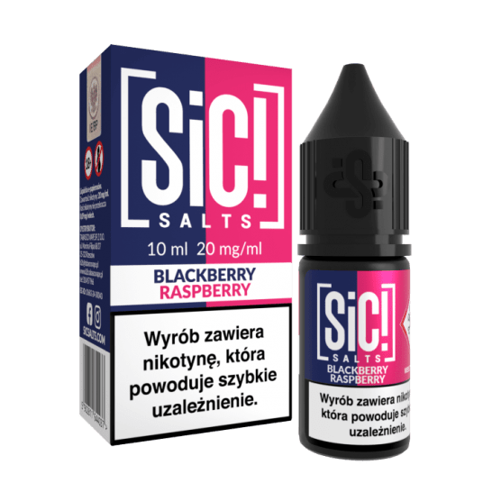 Liquid SiC! Salts 10ml Blackberry Raspberry 20mg -zdjęcie numer 1