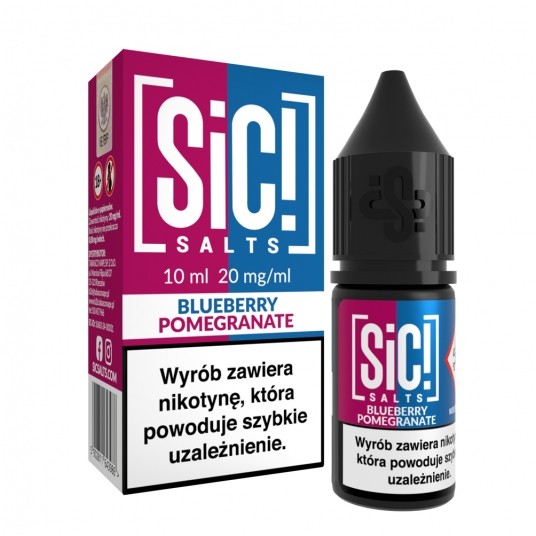Liquid SiC! Salts 10ml Blueberry Pomegranate 20mg -zdjęcie numer 1