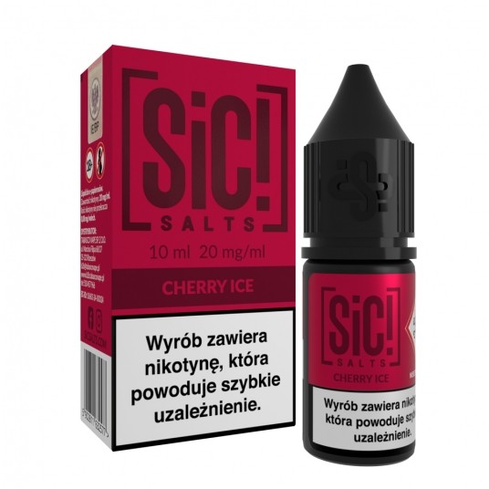 Liquid SiC! Salts 10ml Cherry Ice 20mg -zdjęcie numer 1