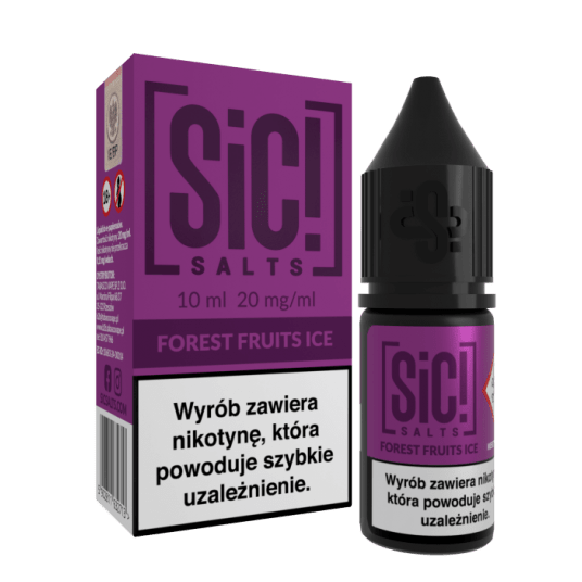 Liquid SiC! Salts 10ml Forrest Fruit Ice 20mg -zdjęcie numer 1