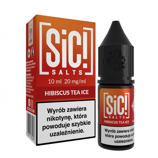 Liquid SiC! Salts 10ml Hibiscus Tea Ice 20mg -zdjęcie numer 1