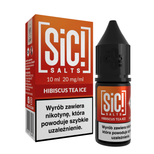 Liquid SiC! Salts 10ml Hibiscus Tea Ice 20mg -zdjęcie numer 1