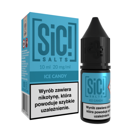 Liquid SiC! Salts 10ml Ice Candy 20mg -zdjęcie numer 1