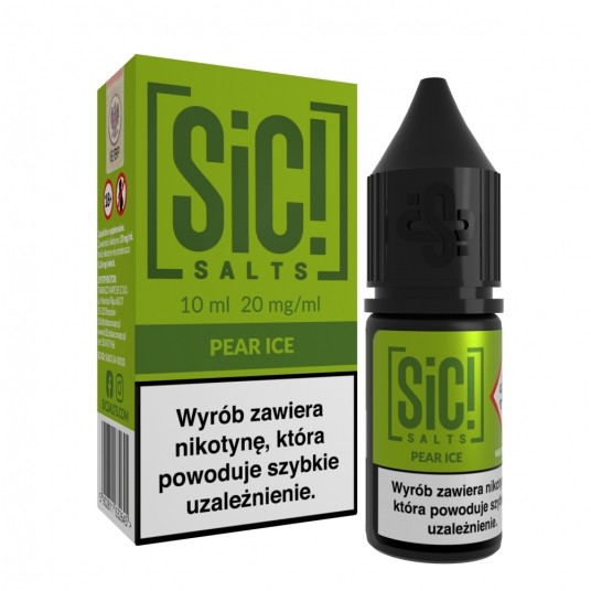 Liquid SiC! Salts 10ml Pear Ice 20mg -zdjęcie numer 1