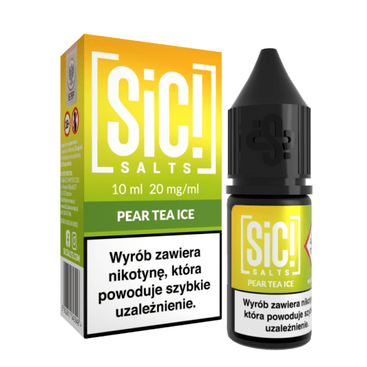 Liquid SiC! Salts 10ml Pear Tea Ice 20mg -zdjęcie numer 1