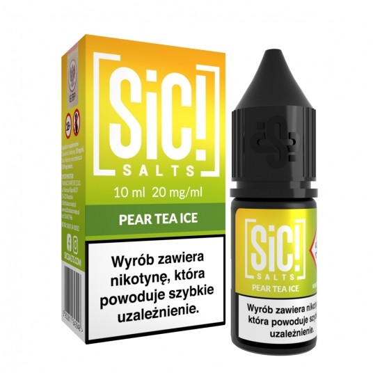 Liquid SiC! Salts 10ml Pear Tea Ice 20mg -zdjęcie numer 1