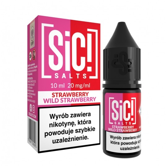 Liquid SiC! Salts 10ml Strawberry Wild Strawb 20mg -zdjęcie numer 1