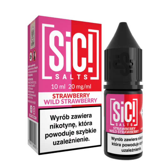 Liquid SiC! Salts 10ml Strawberry Wild Strawb 20mg -zdjęcie numer 1