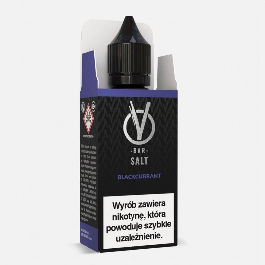 Liquid VBar Salt 10ml Blackcurrant 20mg -zdjęcie numer 1