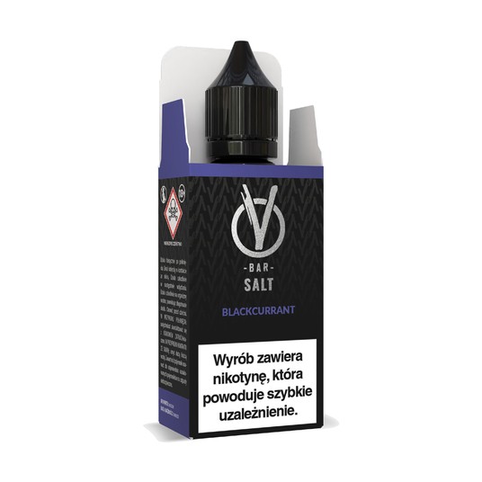 Liquid VBar Salt 10ml Blackcurrant 20mg -zdjęcie numer 1