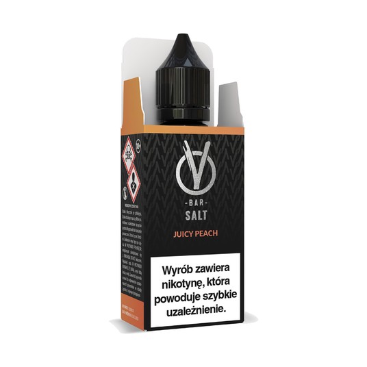 Liquid VBar Salt 10ml Juicy Peach 20mg -zdjęcie numer 1