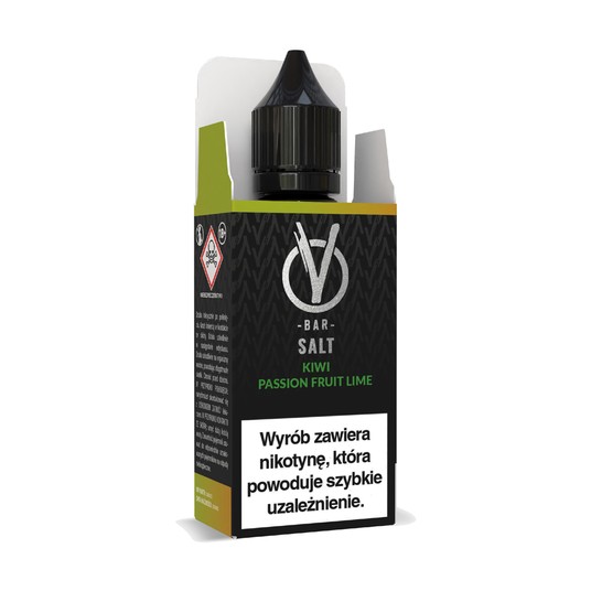 Liquid VBar Salt 10ml Kiwi Passion Fruit Lime 20mg -zdjęcie numer 1