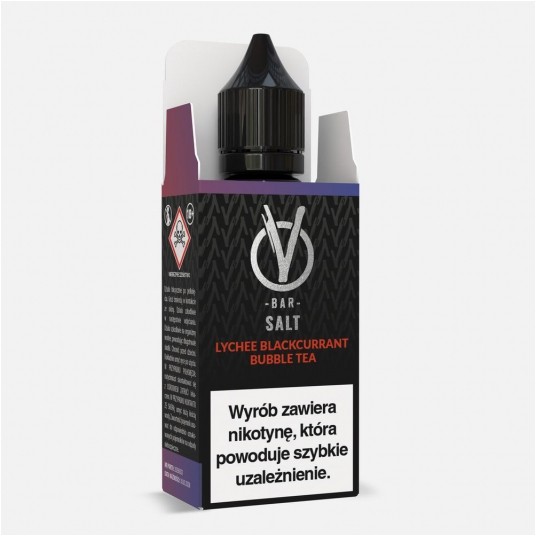 Liquid VBar Salt 10ml Lychee Blackcurrant Tea 20mg -zdjęcie numer 1