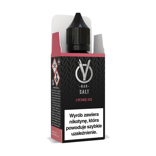 Liquid VBar Salt 10ml Lychee Ice 20mg -zdjęcie numer 1