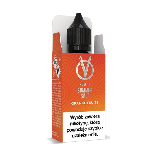 Liquid VBar Salt 10ml Orange Fruits 20mg -zdjęcie numer 1