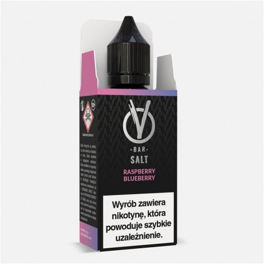 Liquid VBar Salt 10ml Raspberry Blueberry 20mg -zdjęcie numer 1