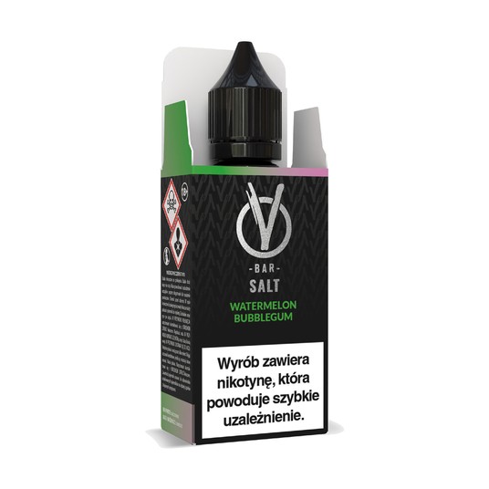 Liquid VBar Salt 10ml Watermelon Bubblegum 20mg -zdjęcie numer 1