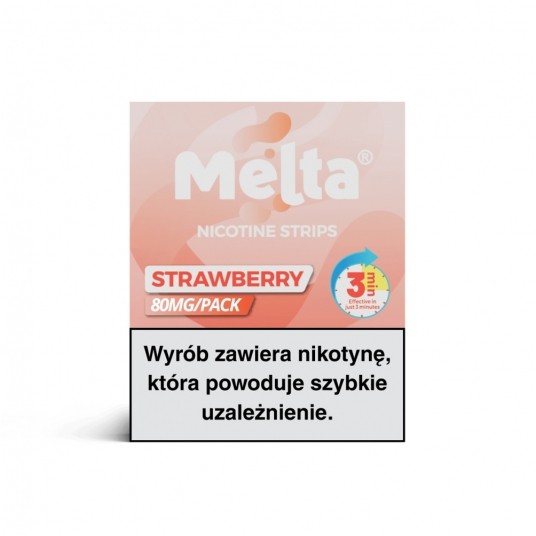 Listki nikotynowe Melta Strawberry -zdjęcie numer 1