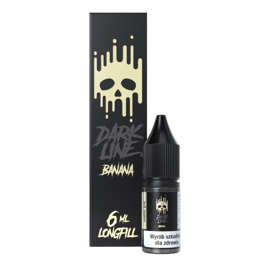 Longfill Dark Line 6ml Banana -zdjęcie numer 1