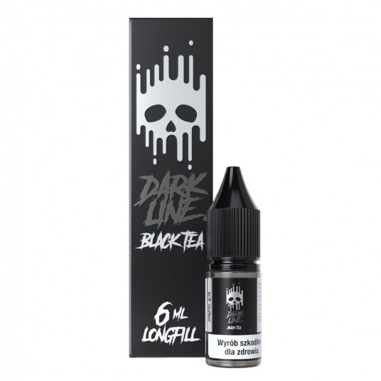 Longfill Dark Line 6ml Black Tea -zdjęcie numer 1