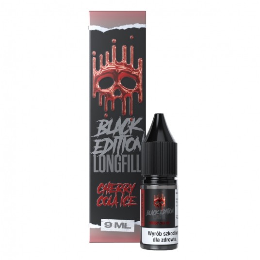 Longfill Dark Line Black 9ml Cherry Cola Ice -zdjęcie numer 1