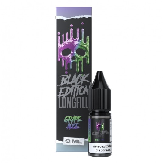 Longfill Dark Line Black 9ml Grape Aloe -zdjęcie numer 1