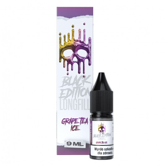 Longfill Dark Line Black 9ml Grape Tea Ice -zdjęcie numer 1