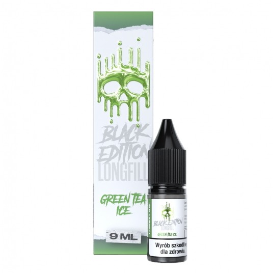 Longfill Dark Line Black 9ml Green Tea Ice -zdjęcie numer 1