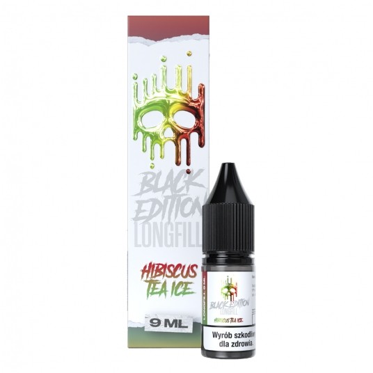 Longfill Dark Line Black 9ml Hibiscus Tea Ice -zdjęcie numer 1
