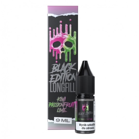 Longfill Dark Line Black 9ml Kiwi Passionfruit Lim -zdjęcie numer 1