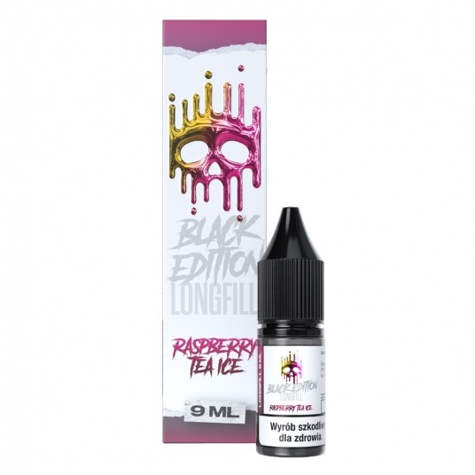 Longfill Dark Line Black 9ml Raspberry Tea Ice -zdjęcie numer 1