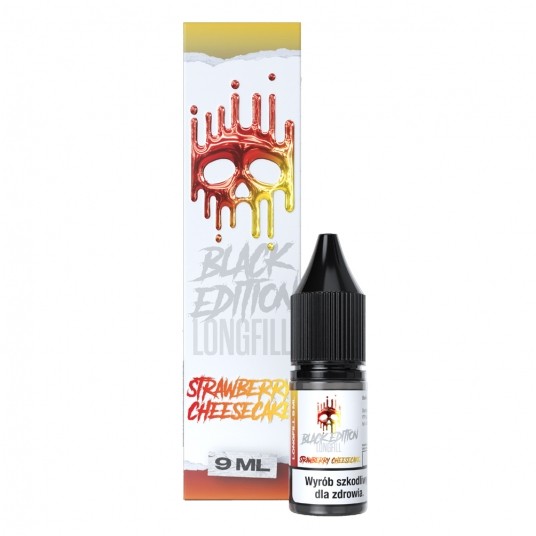 Longfill Dark Line Black 9ml Strawberry Chesecake -zdjęcie numer 1