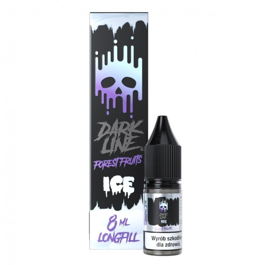Longfill Dark Line Ice 8ml Forest Fruits -zdjęcie numer 1