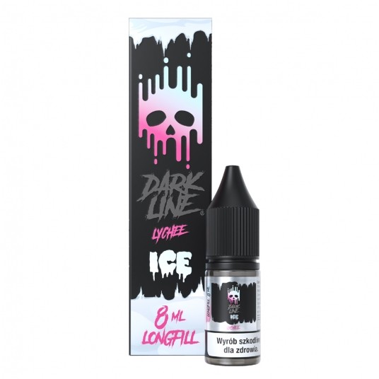 Longfill Dark Line Ice 8ml Lychee -zdjęcie numer 1