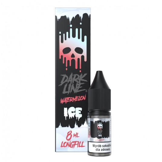 Longfill Dark Line Ice 8ml Watermelon -zdjęcie numer 1