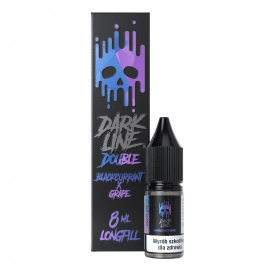 Longfill Double Dark Line 8ml Blackcurrant Grape -zdjęcie numer 1
