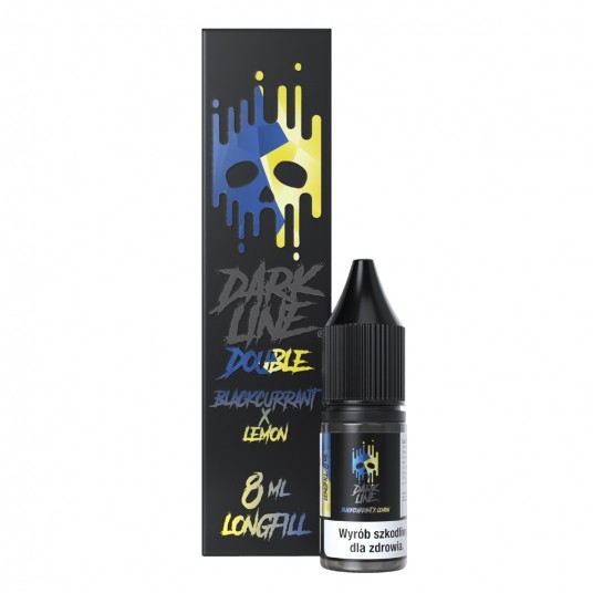 Longfill Double Dark Line 8ml Blackcurrant Lemon -zdjęcie numer 1