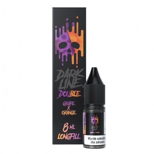 Longfill Double Dark Line 8ml Grape Orange -zdjęcie numer 1