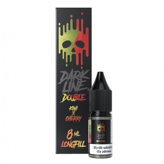 Longfill Double Dark Line 8ml Kiwi Cherry -zdjęcie numer 1