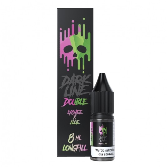 Longfill Double Dark Line 8ml Lychee Aloe -zdjęcie numer 1