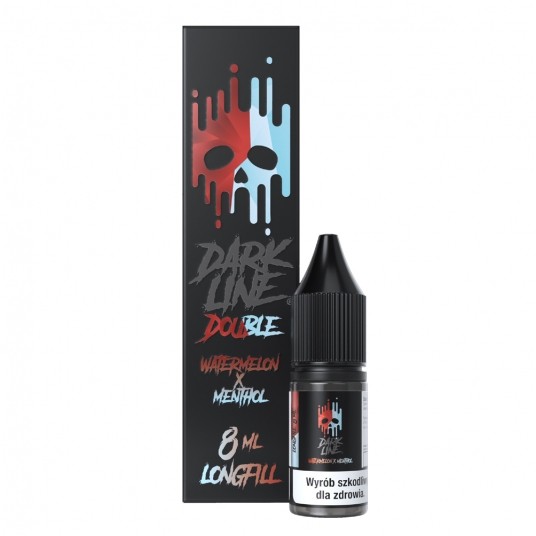 Longfill Double Dark Line 8ml Watermelon Menthol -zdjęcie numer 1