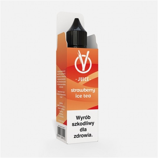 Longfill VJuice 10ml Strawberry Ice Tea -zdjęcie numer 1