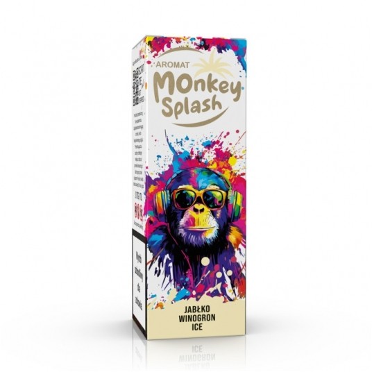 Monkey Splash Jabłko Winogrono Ice 8ml -zdjęcie numer 1