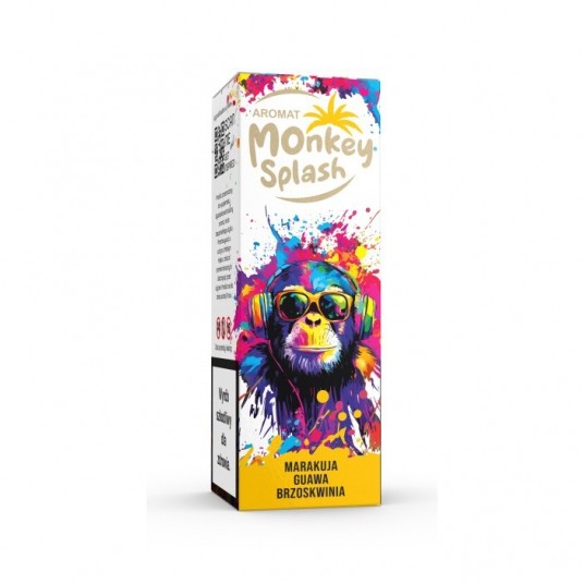 Monkey Splash Marakuja Guawa Brzoskwinia 8ml -zdjęcie numer 1