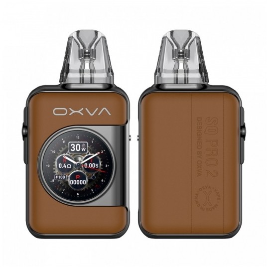 OXVA Xlim SQ Pro 2 POD Brown Leather -zdjęcie numer 1