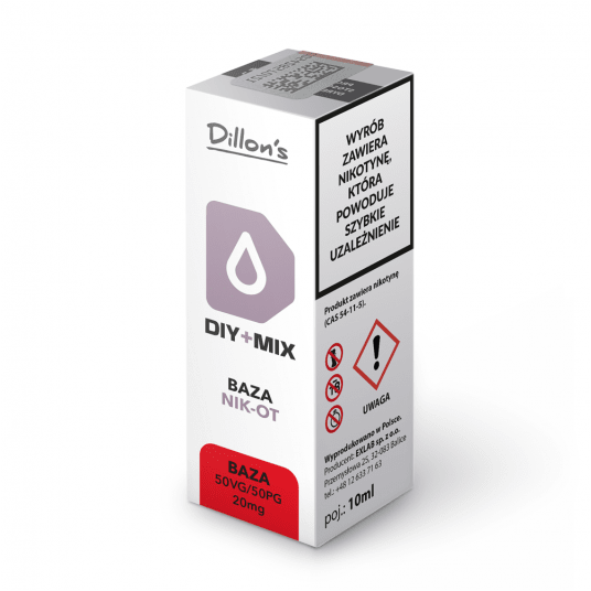 Shot Dillon's Salt 20mg 10ml 50/50 Akcyza -zdjęcie numer 1