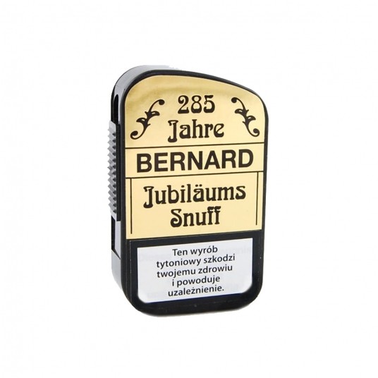 Tabaka Bernard - Jubilaums Snuff 285 Jarhe 10g -zdjęcie numer 1