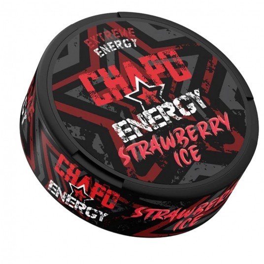 Woreczki energetyczne Chapo White Strawberry Ice -zdjęcie numer 1
